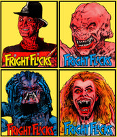 Fright Flicks Trading Cards Button Up