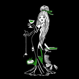 Cocktail Witch Sticker
