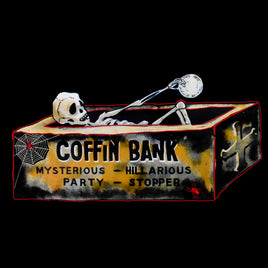Coffin Bank 4x4 Inch Sticker