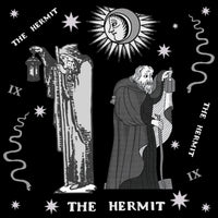 Hermit Rider Waite Tarot Button Up