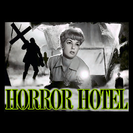 Horror Hotel 4x4 Inch Sticker