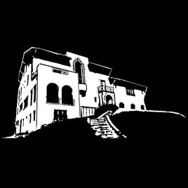 Los Feliz Mansion 4x4 Inch Sticker