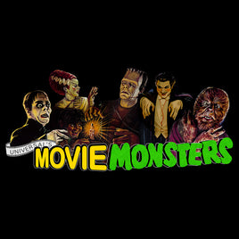 Movie Monsters 4x4 Inch Sticker