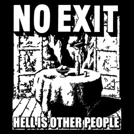 No Exit 4x4 Inch Sticker