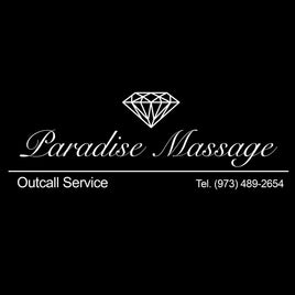 Paradise Massage 4x4 Inch Sticker