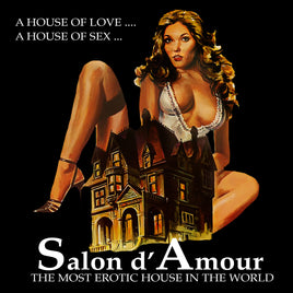 Salon d' Amour 4x4 Inch Sticker