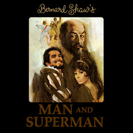 Shaw's Man and Superman 4x4 Inch Sticker