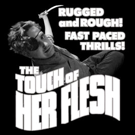 Touch of Her Flesh 4x4 Inch Sticker