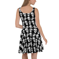 Release the Skulls Skater Dress