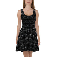 Skull and Crossbones Skater Dress