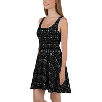 Skull and Crossbones Skater Dress