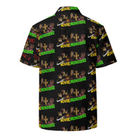 Movie Monsters Button Up