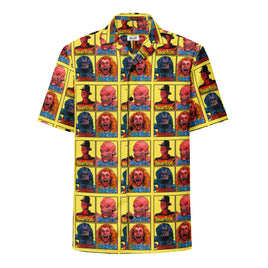 Fright Flicks Trading Cards Button Up