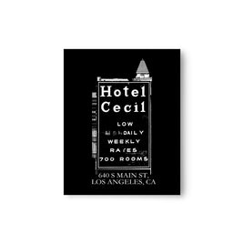 Cecil Hotel 8x10 Print
