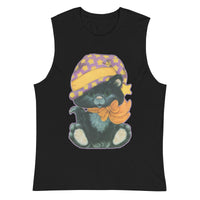 Black Halloween Cat Tank Top