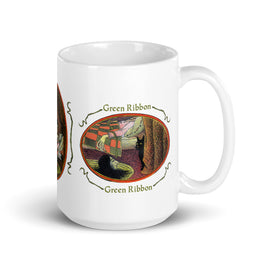 Green Ribbon Mug